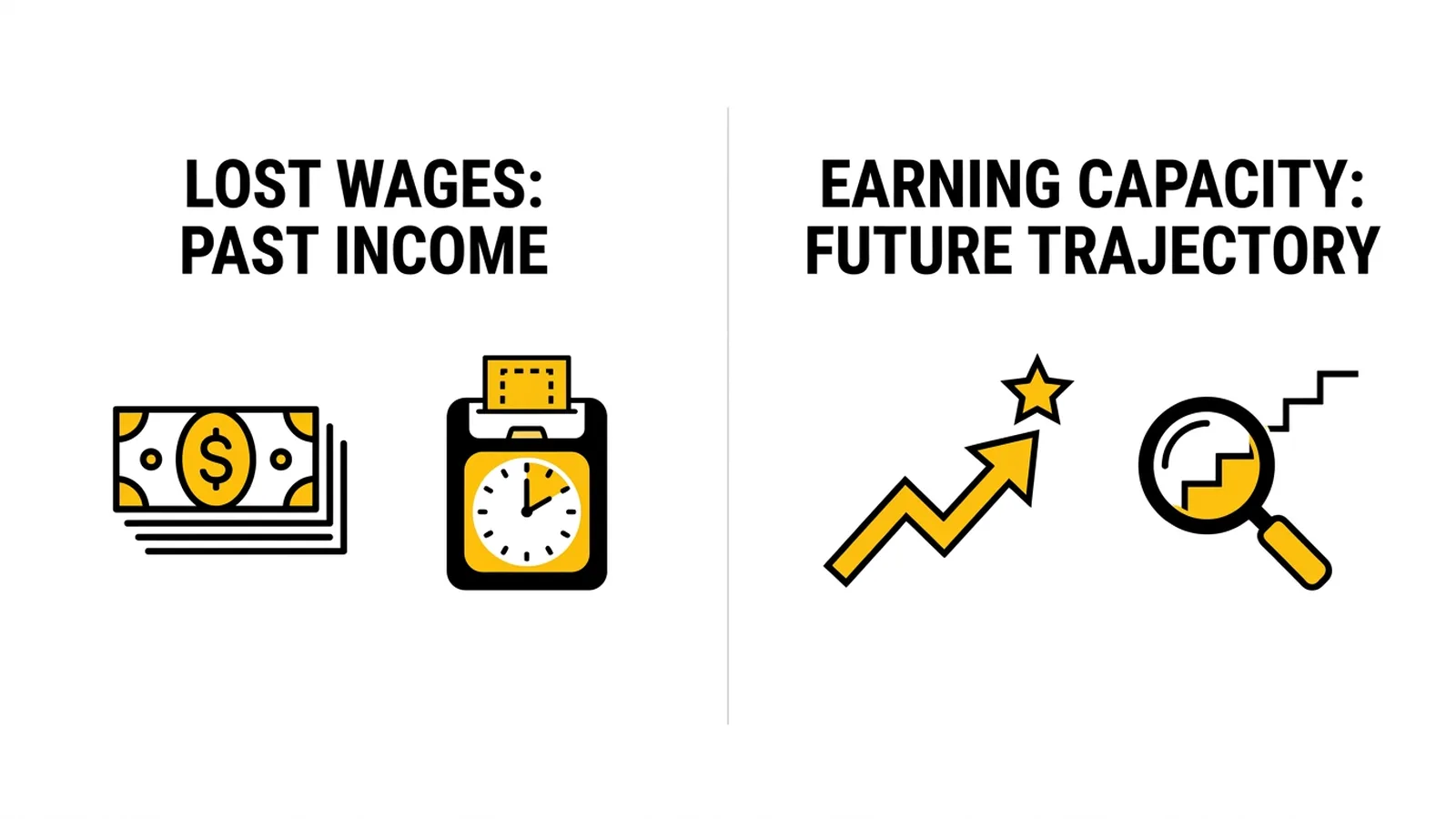 Lost wages versus lost earning capacity